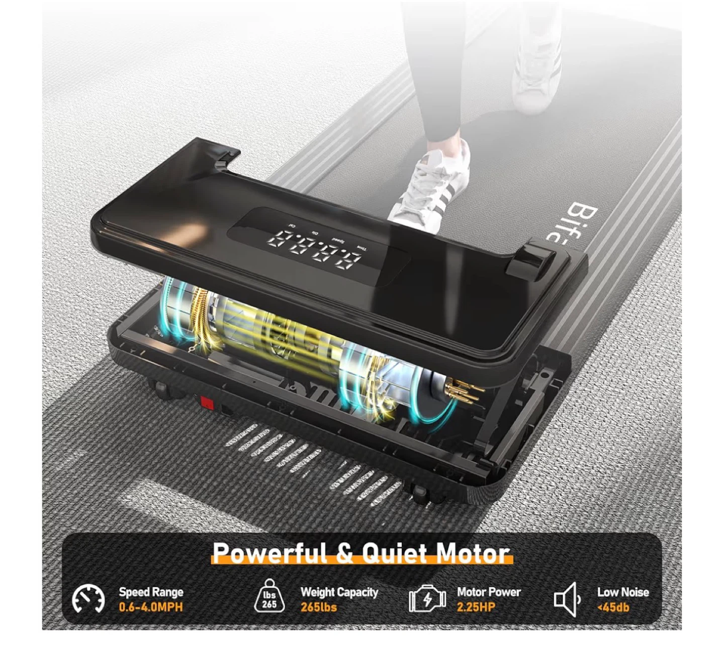 BIFANUO Under Desk Treadmill - photo 4