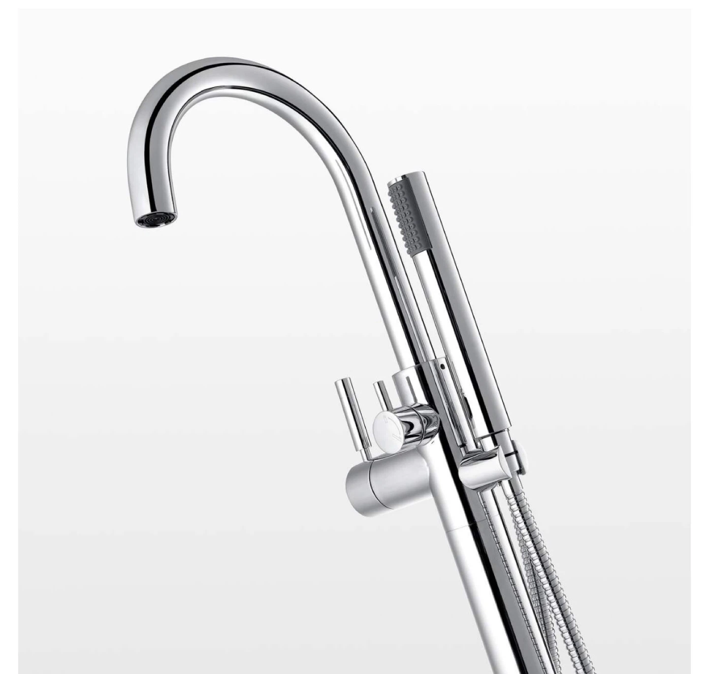 Freestanding Bathtub Faucet with Handheld Shower - photo 3