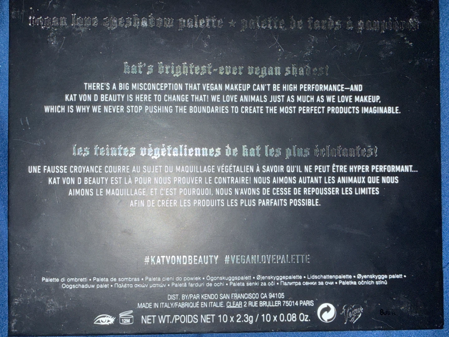 Kat Von D Limited-edition Vegan Love Eyeshadow Palette - photo 4