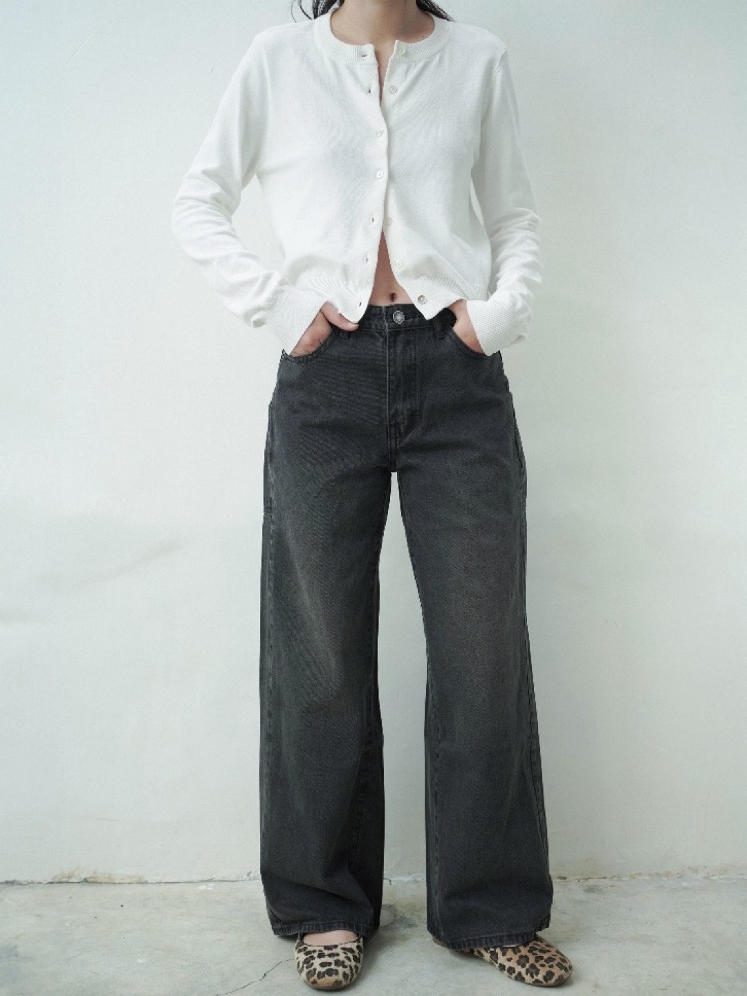 Dark grey jeans