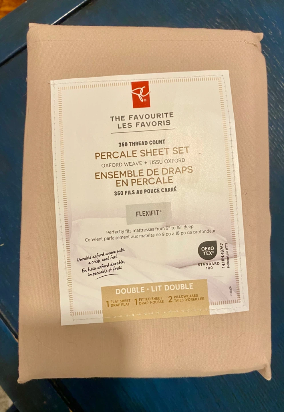 President's Choice The Favourite Les Favoris Percale Sheet Set