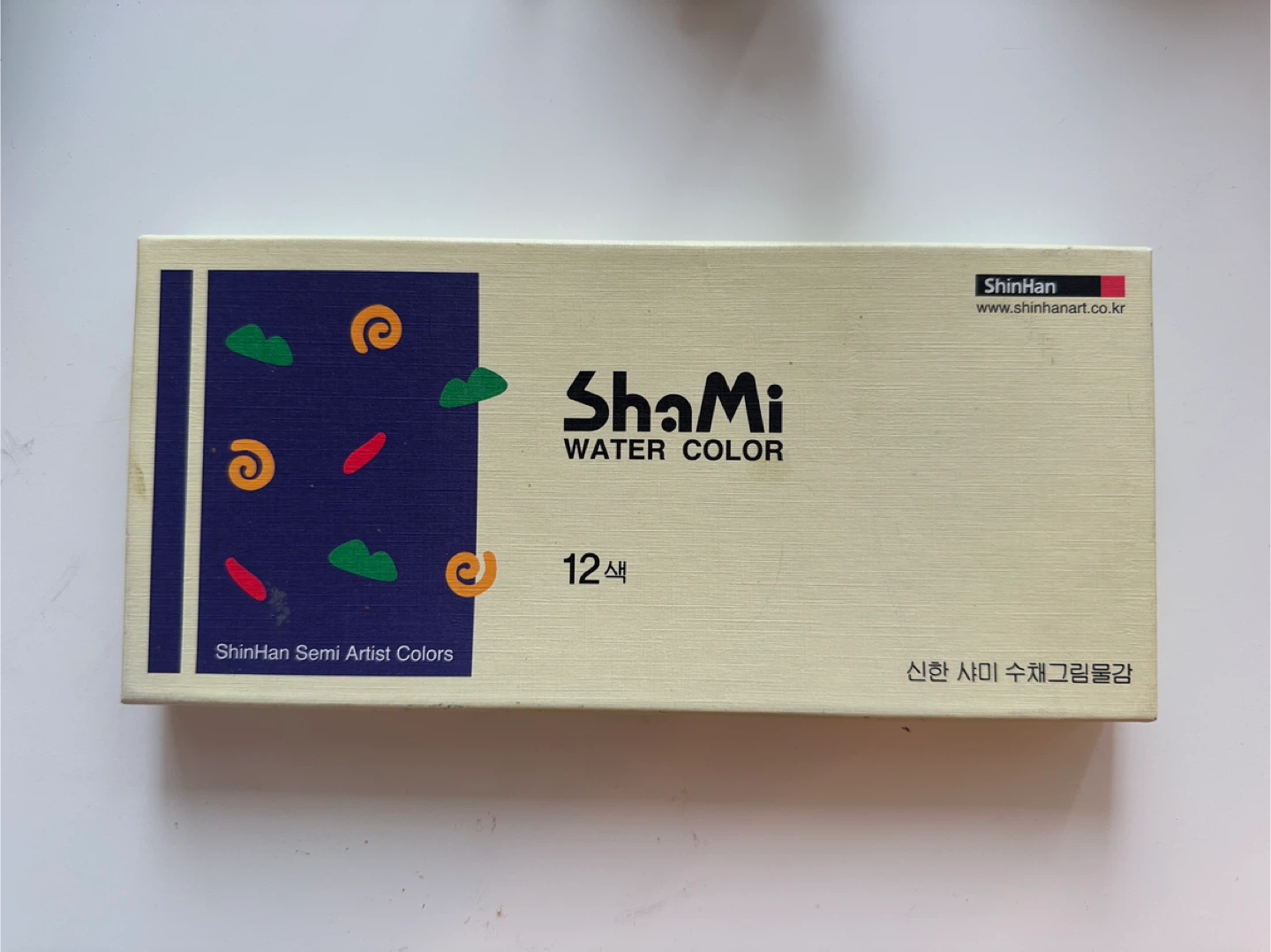 ShinHan ShaMi Water Color Set - 12 Semi Artist Colors - photo 2