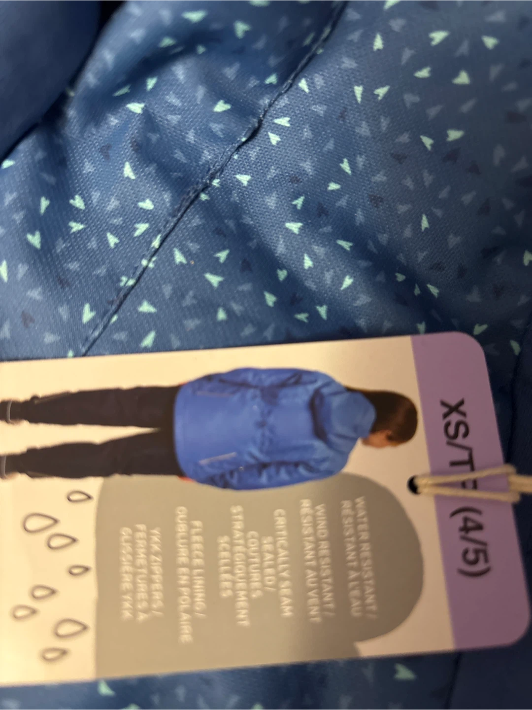 Paradox Girls Rain Suit XS/TP (4/5) Blue - photo 3