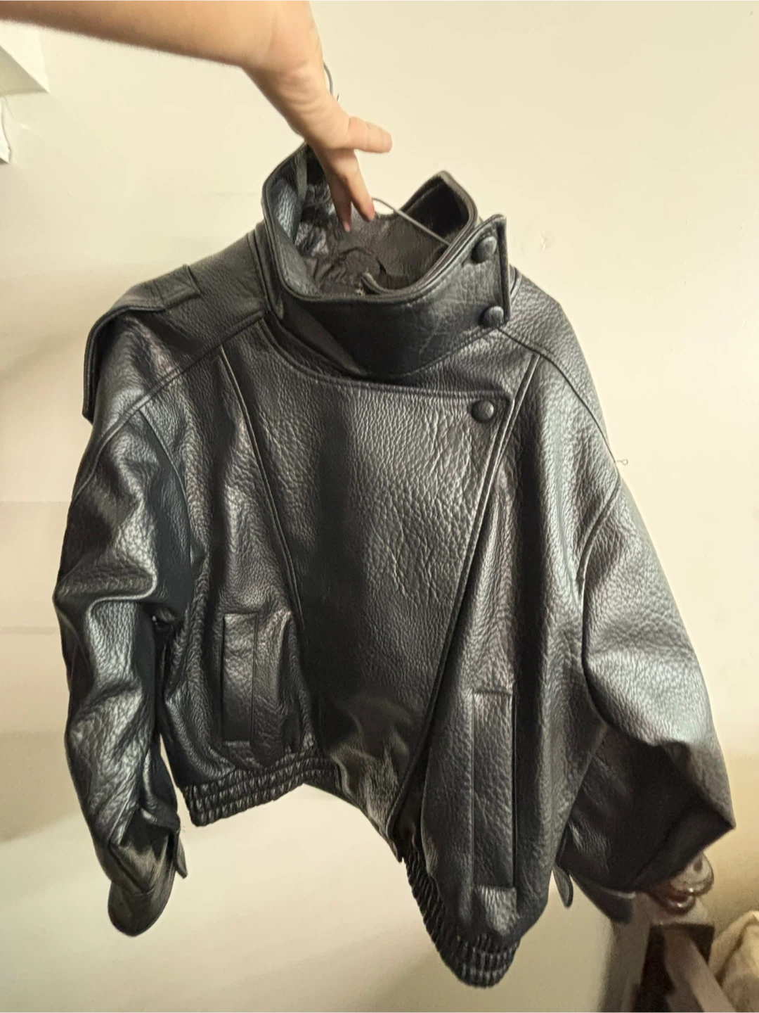 ZARA leather jacket SIZE L
