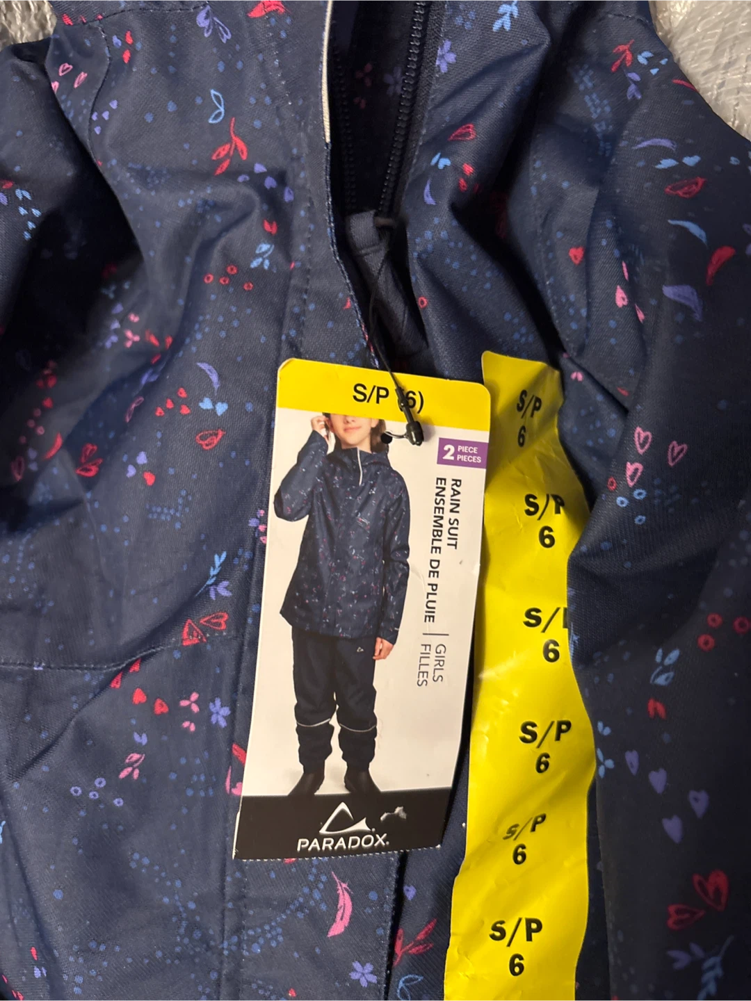 Paradox Girls Rain Suit - Size S/P (6) - photo 2