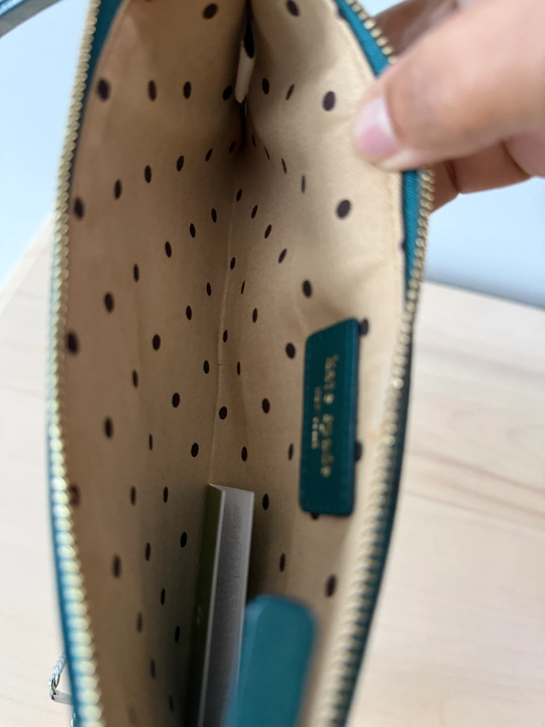 Kate Spade "Ostrich" Embossed Wristlet - photo 2