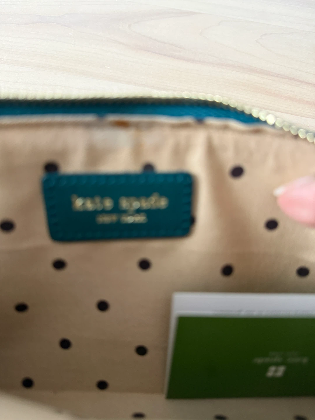 Kate Spade "Ostrich" Embossed Wristlet - photo 3