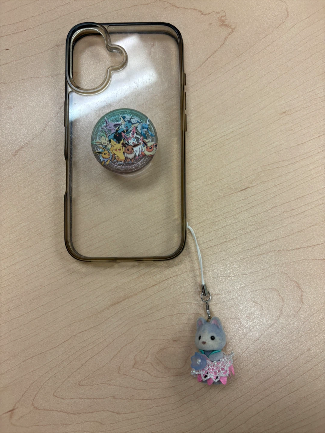 CALICO CRITTERS Custom Phone Charm Keychains! HUSKY Baby - photo 5