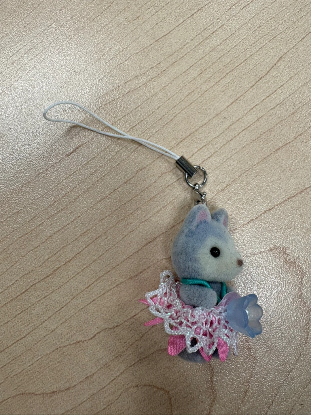 CALICO CRITTERS Custom Phone Charm Keychains! HUSKY Baby - photo 4