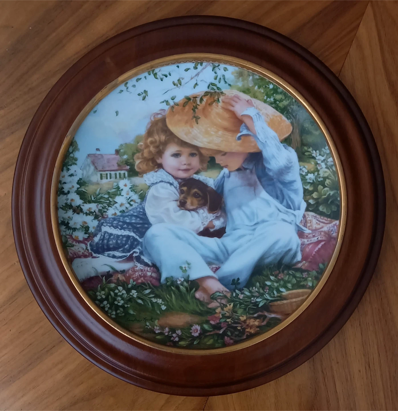 Reco International Corp "A Time to Love" Collector Plate