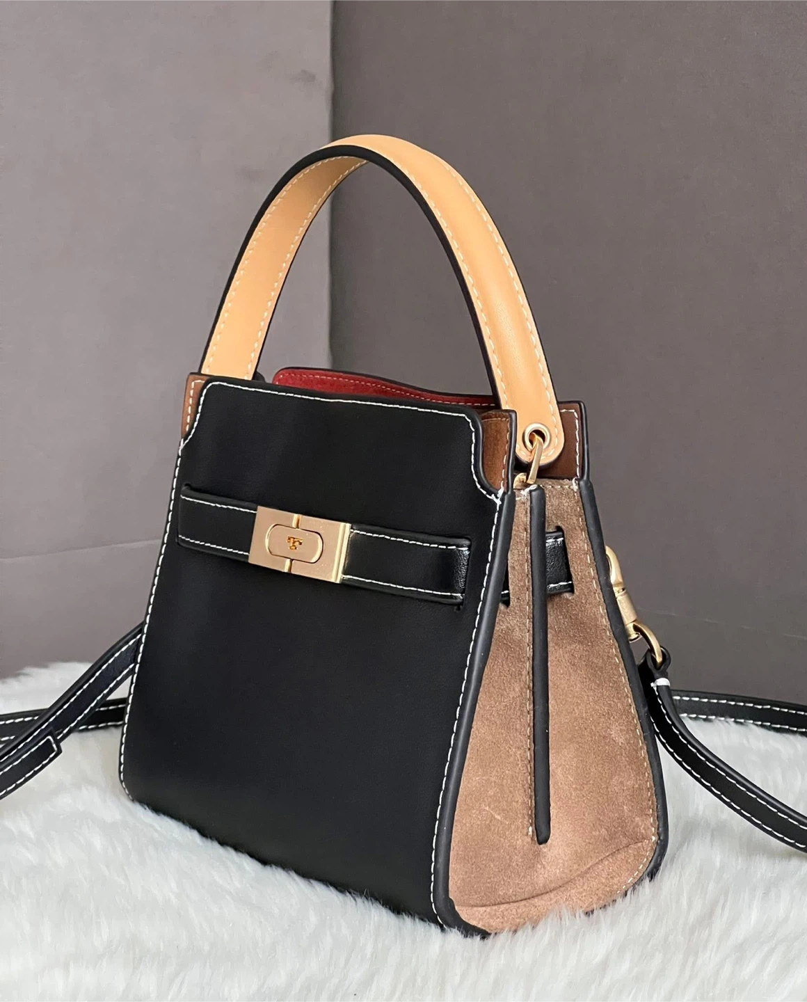 FOR SALE ✨ Brand new Tory Burch Lee Radziwill Petite Double Bag - photo 4