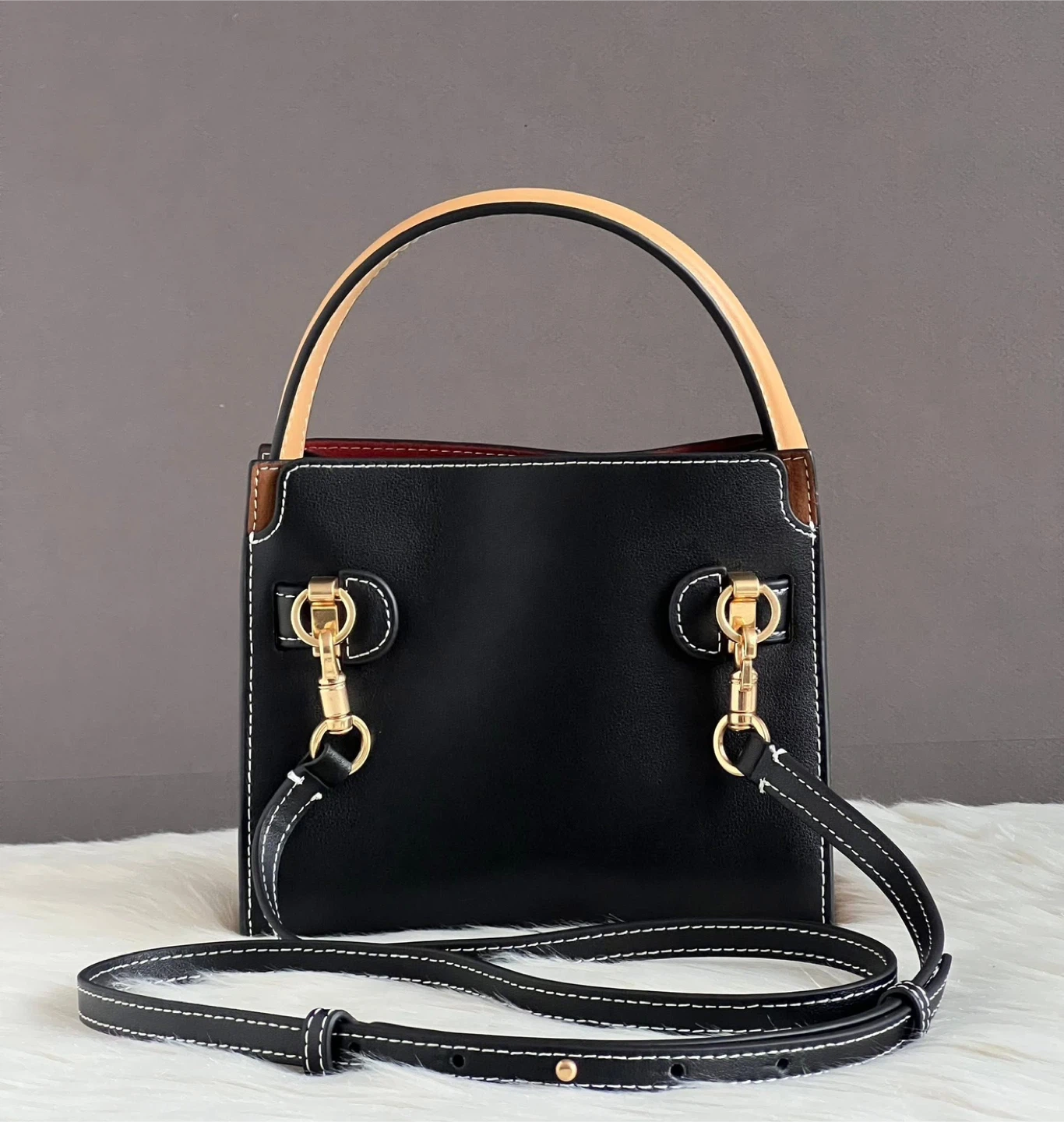 FOR SALE ✨ Brand new Tory Burch Lee Radziwill Petite Double Bag - photo 5