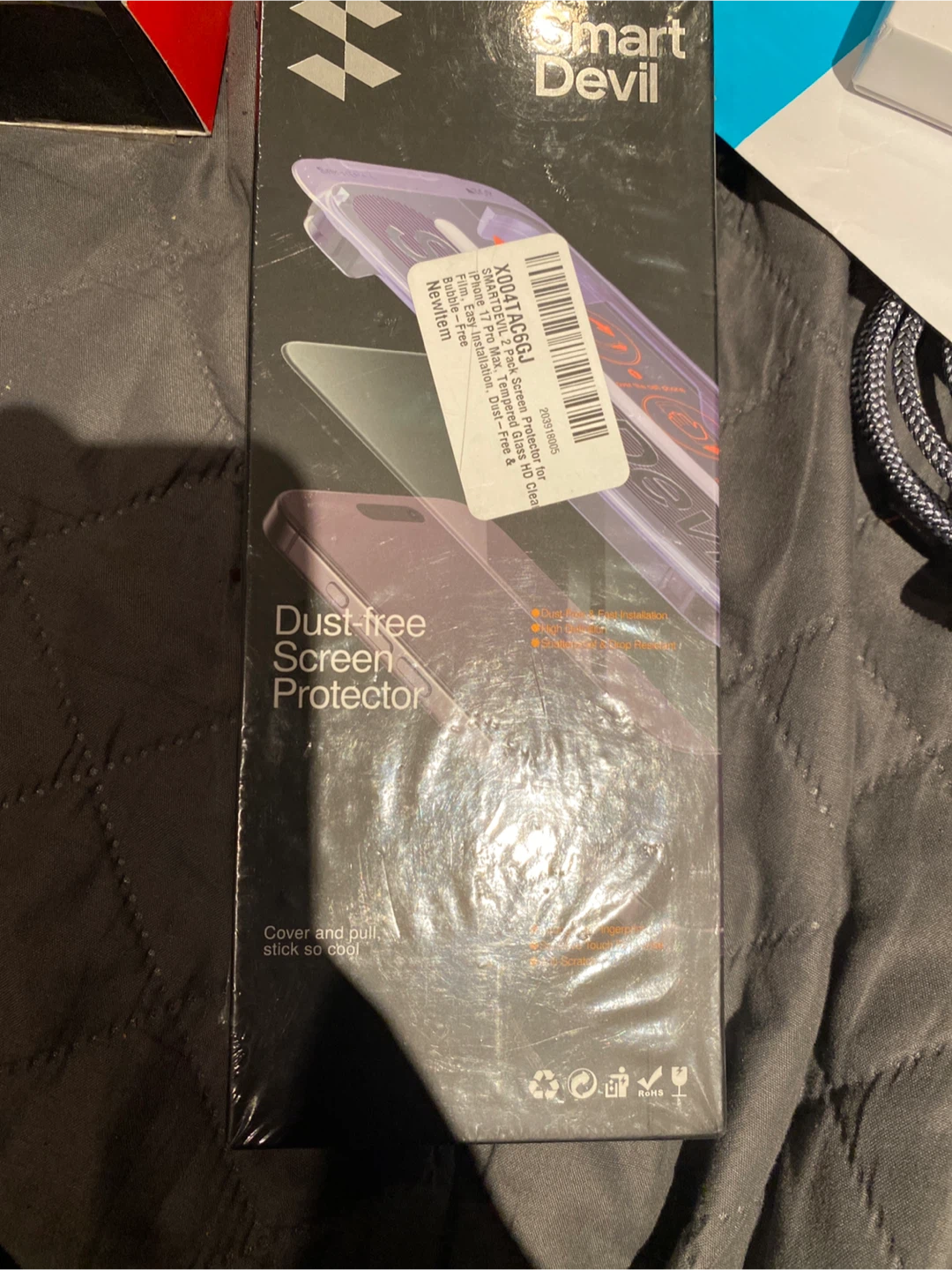 Smart Devil Dust-free Screen Protector for iPhone 17 Pro Max - photo 2
