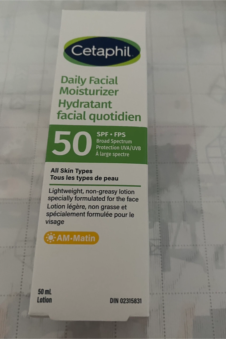 Cetaphil Daily Facial Moisturizer SPF 50 - 50 mL