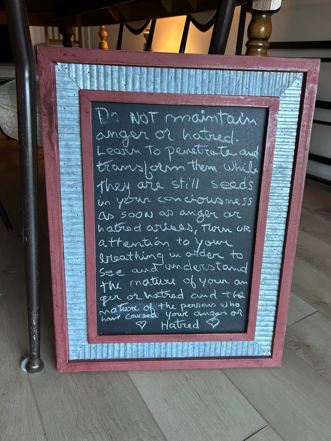 Chalkboard Frame