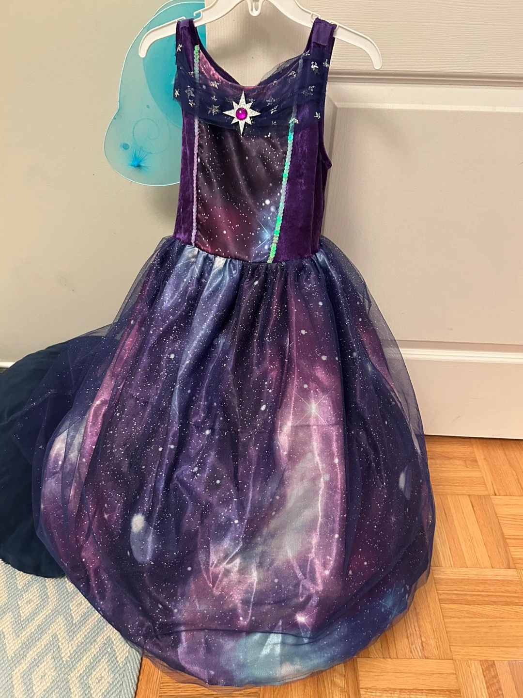 Galaxy Star Dress with Wings