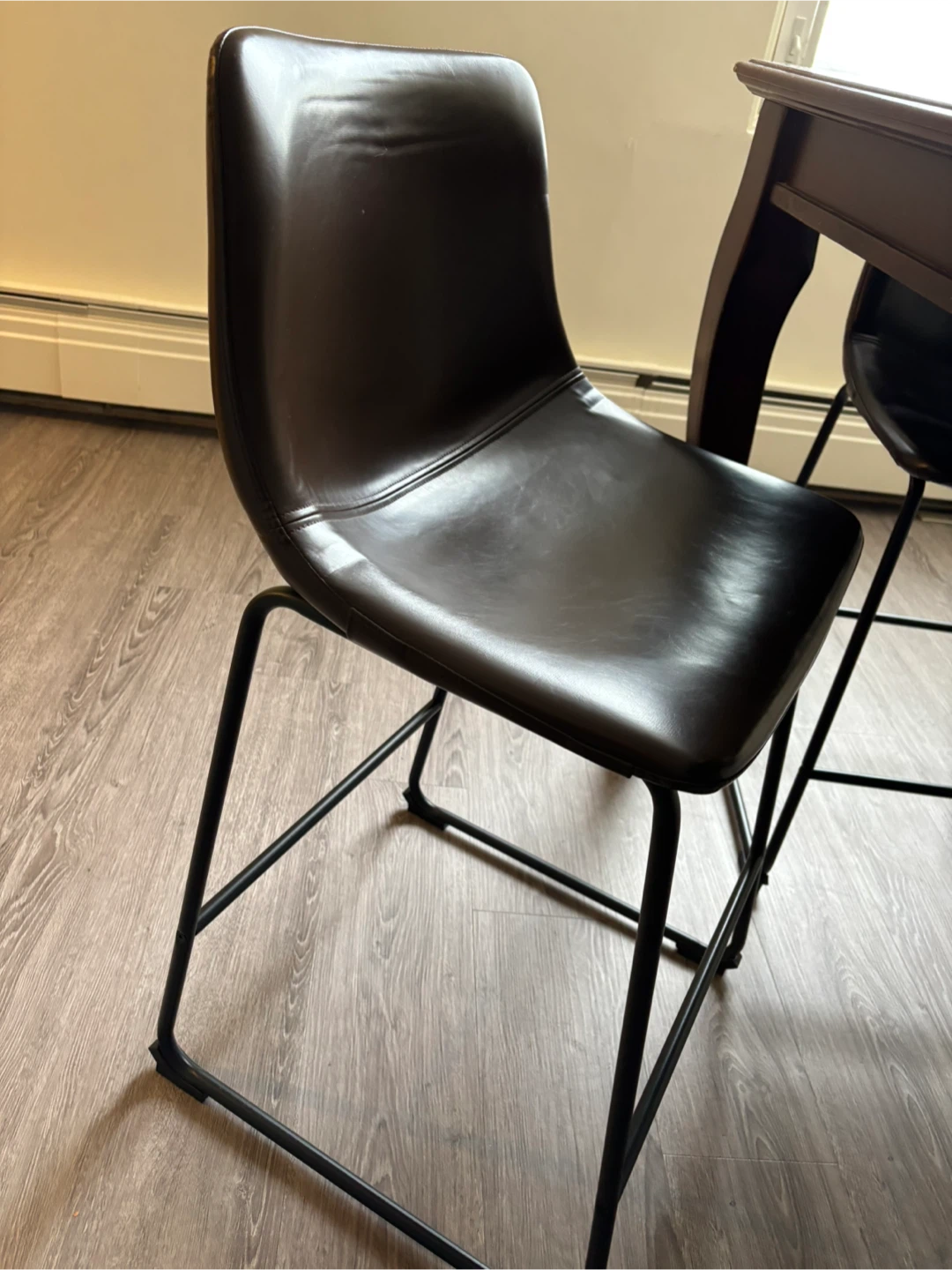 Wooden Dining Table with 4 Chairs - photo 3