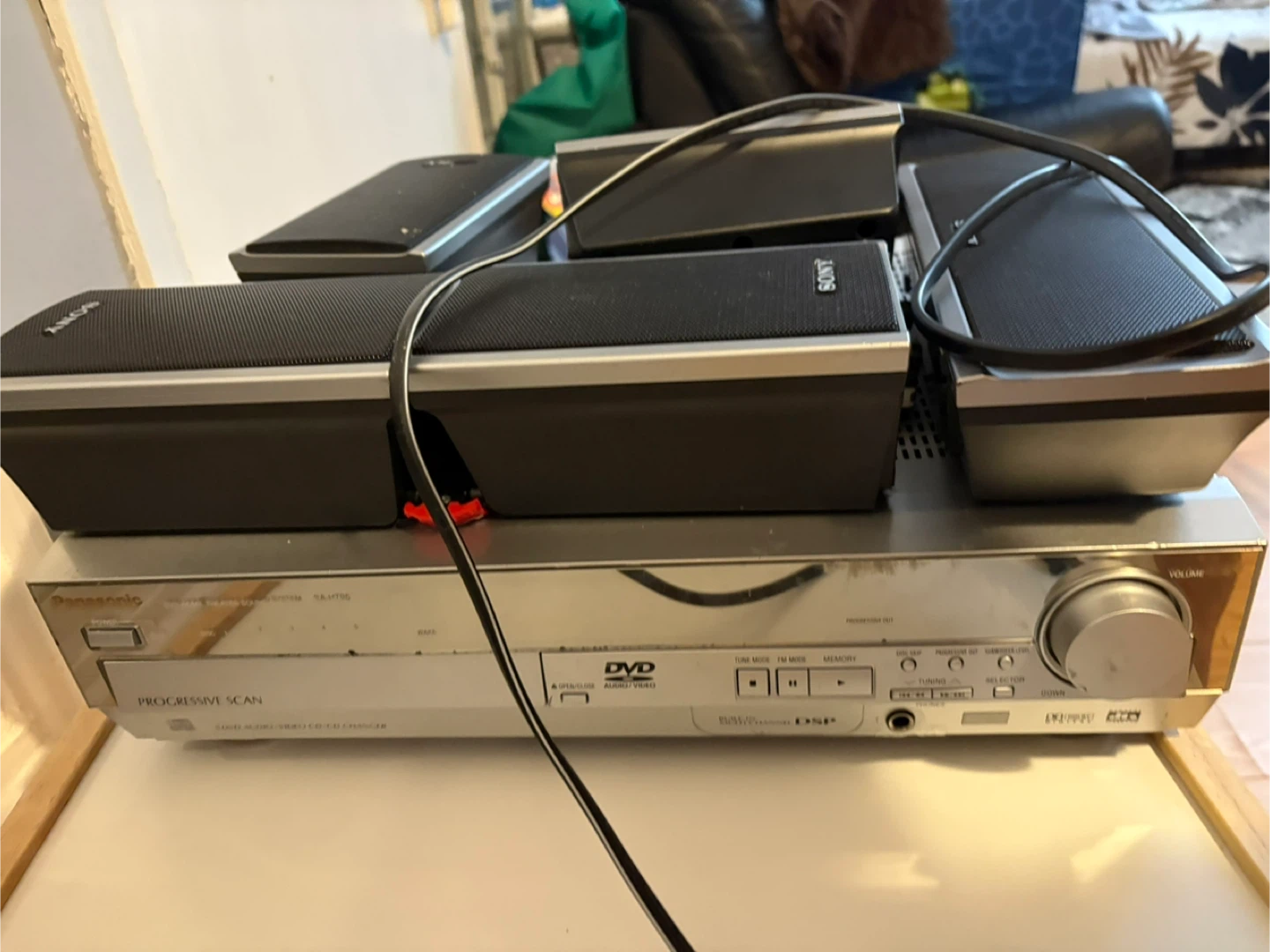 Panasonic DVD Player with Sony Speakers