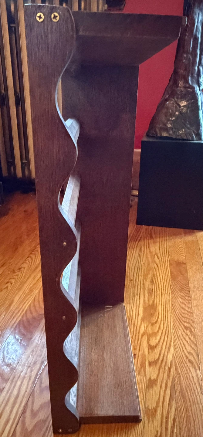 Wooden 5-Bottle Wine Rack - photo 3