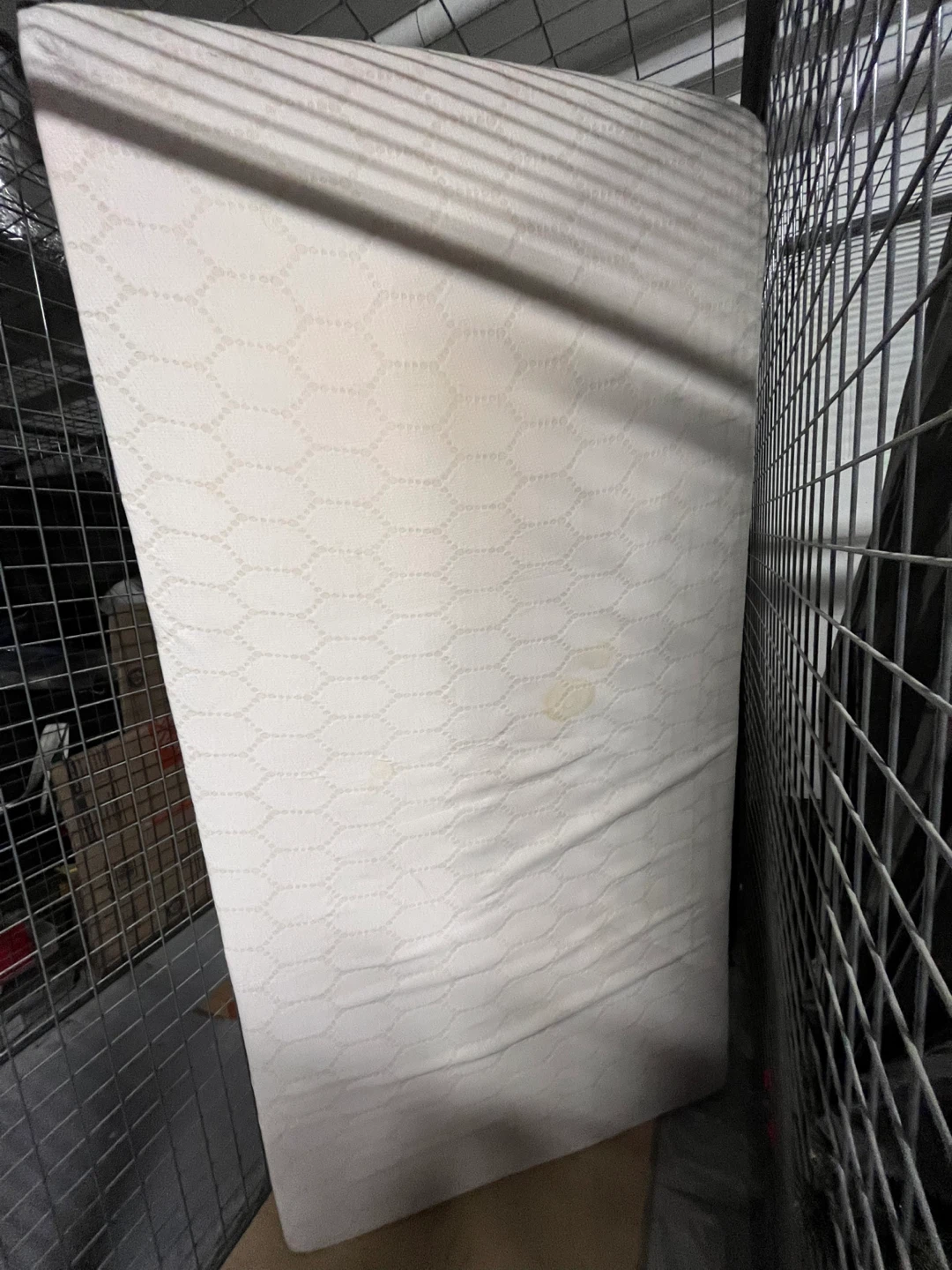 White Mattress - Free bed available with pickup. - photo 3