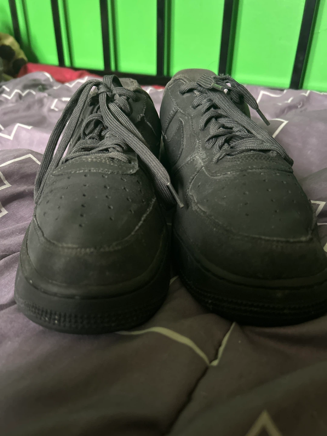 Nike Air Force 1 Low Black Sneakers - photo 2