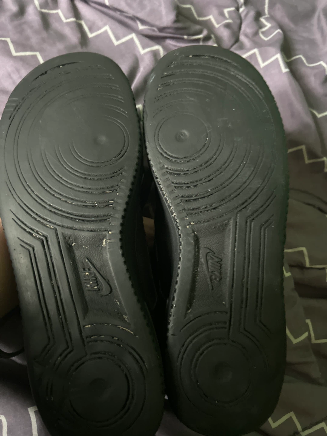 Nike Air Force 1 Low Black Sneakers - photo 3
