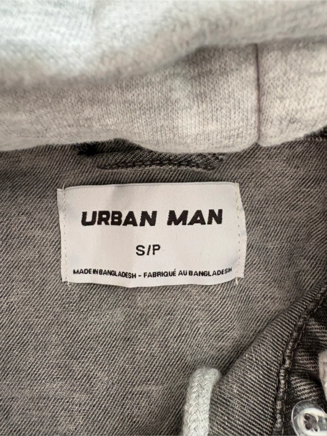 Grey Denim Hoodie Jacket - photo 5
