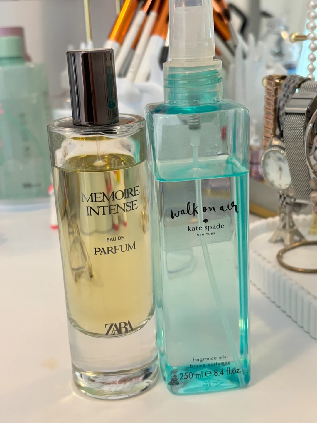Kate Spade Walk On Air & Zara Memoire Intense
