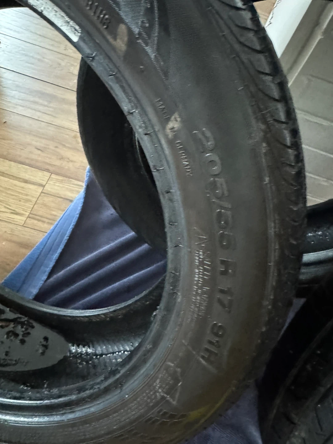 Set of 4 Tires 205/55 R17 91H - photo 3