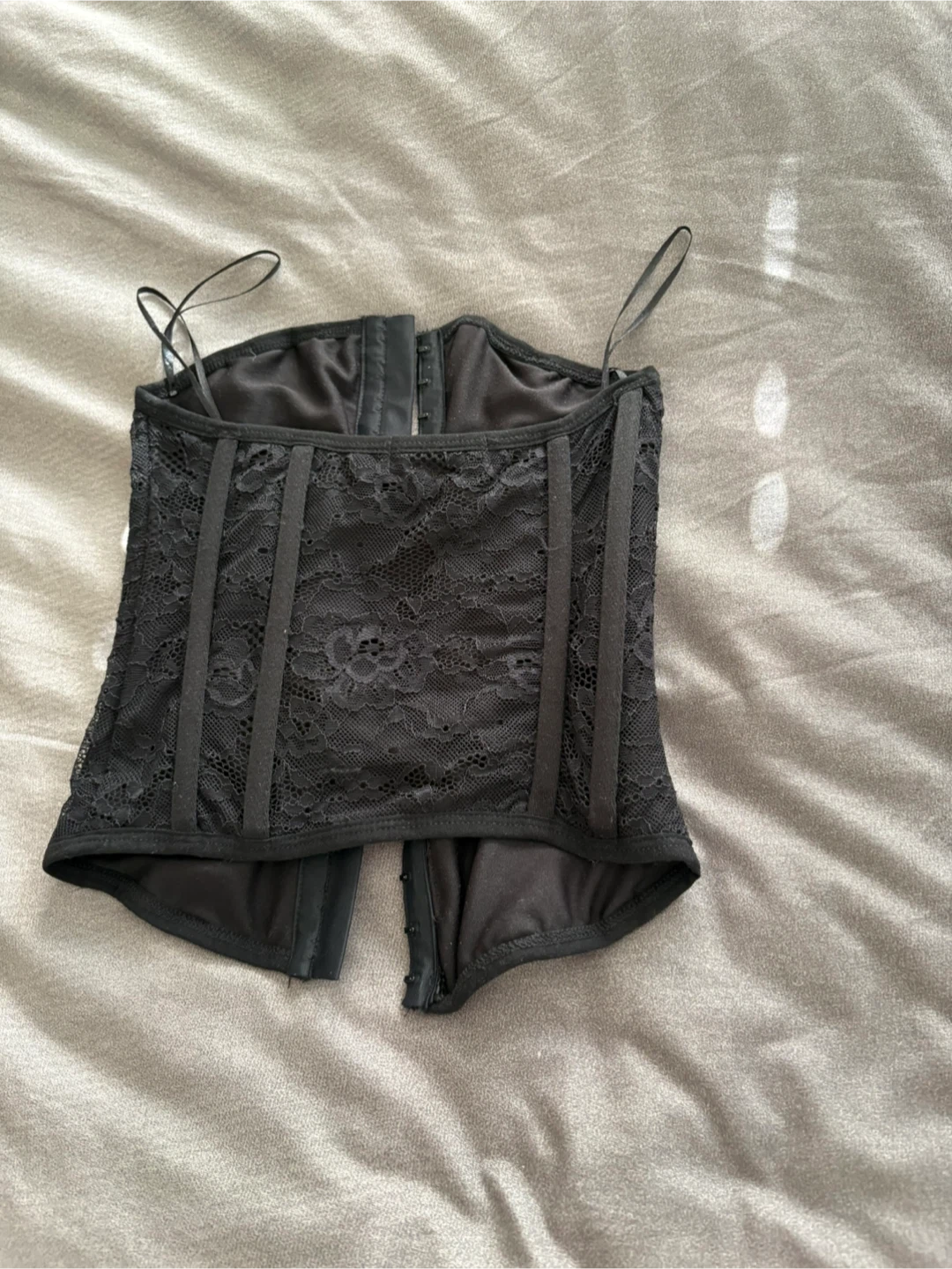 Refuge Black Lace Corset XS - photo 2