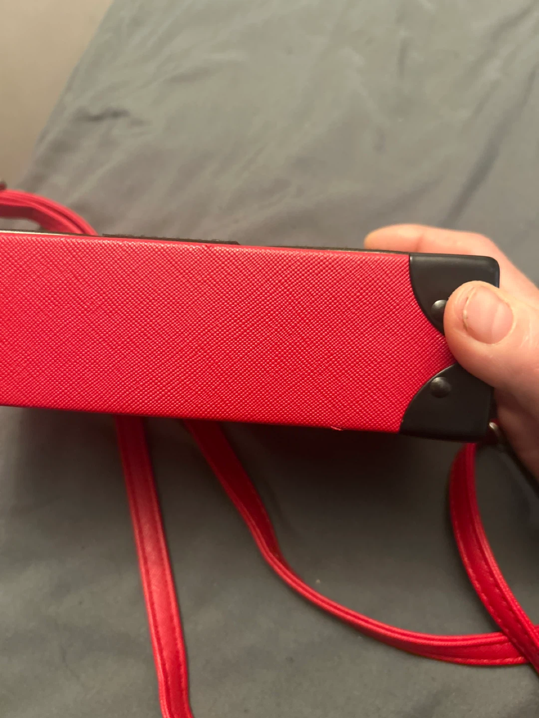 Sheng Da Red Boombox Crossbody Bag - photo 5