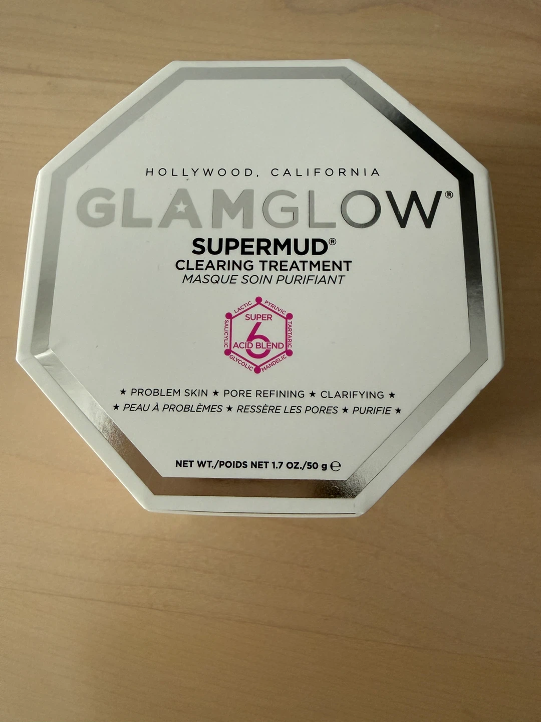 GlamGlow SUPERMUD Clearing Treatment Mask 1.7 oz