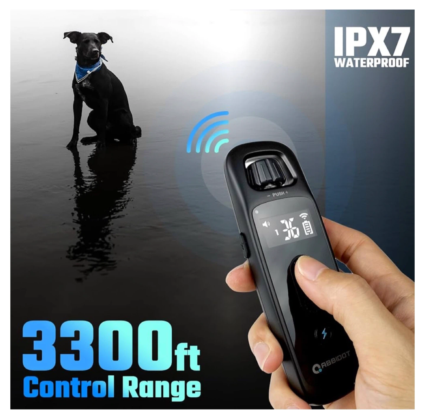 ABBIDOT Dog Training Collar with Remote - photo 2