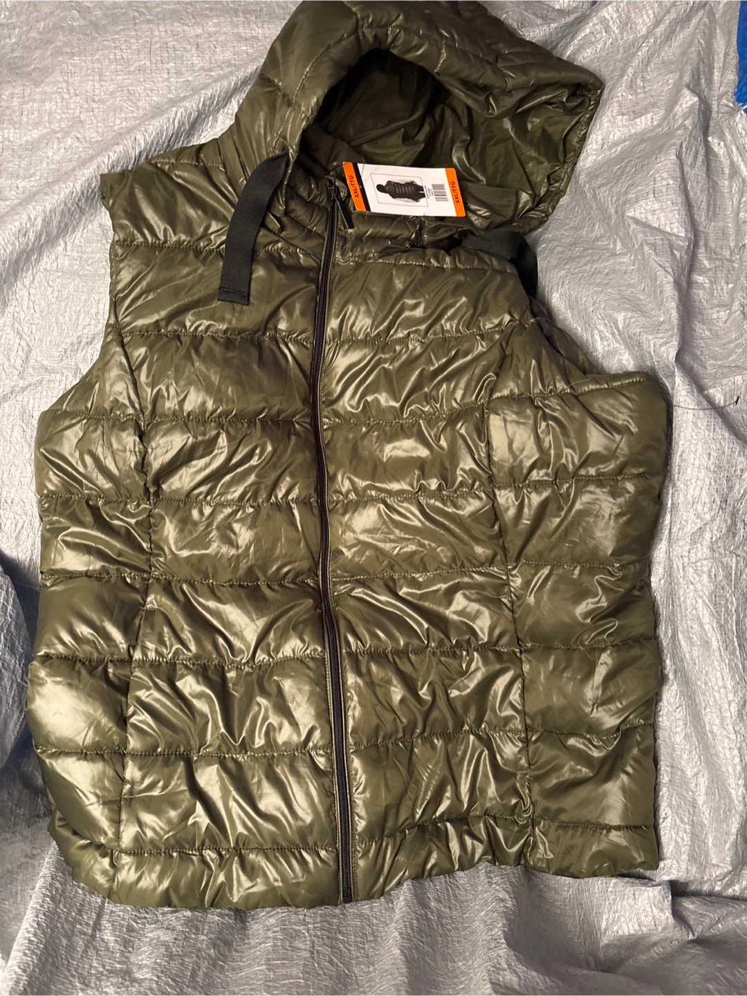 Ladies Weatherproof Puffer Vest - Olive Green - XXL/TTG