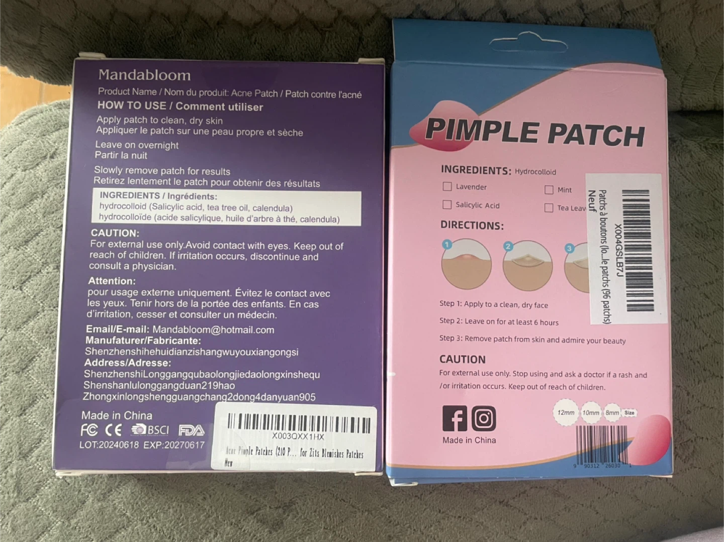 Mandabloom & Strendys Pimple Patches - 210 & 96 Patches - photo 2