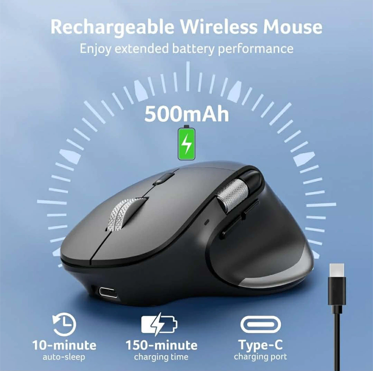 Acer Dual-Mode Wireless Mouse OMR272 - photo 4