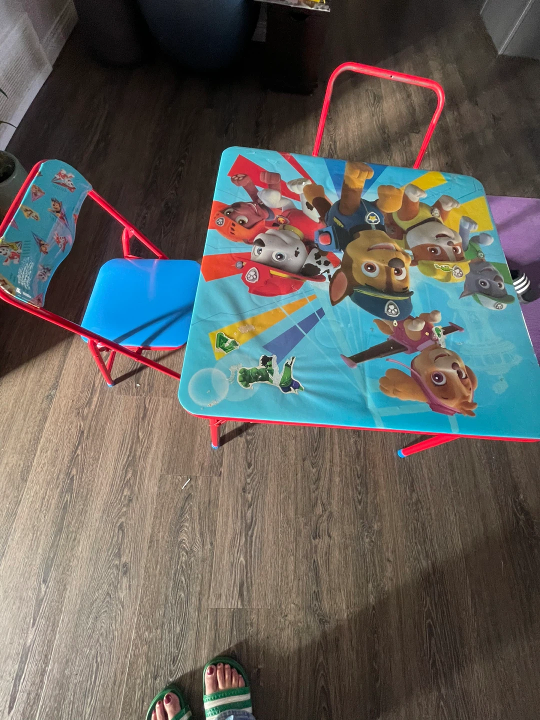 Paw Patrol Kids Table and Chairs Set - photo 4