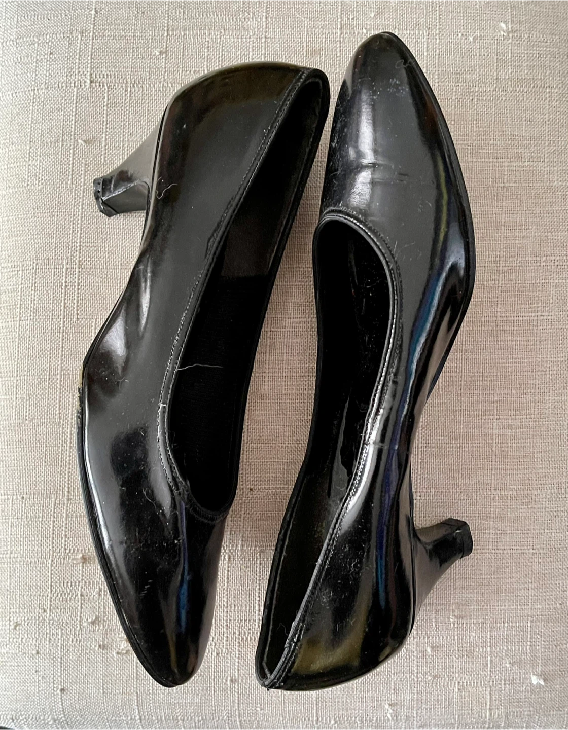 🥕Women's Naturalizer Black Patent Leather Heels