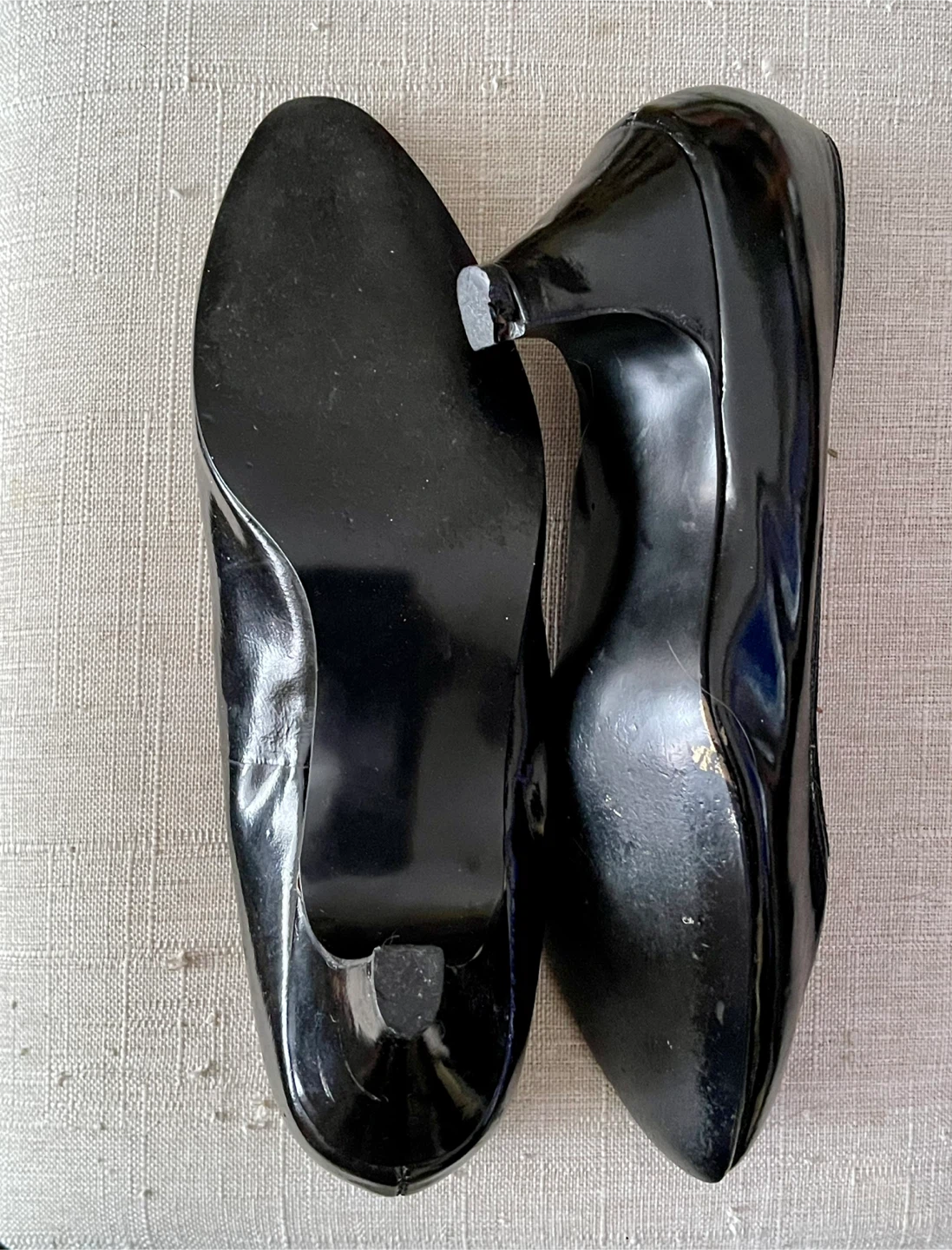 🥕Women's Naturalizer Black Patent Leather Heels - photo 3