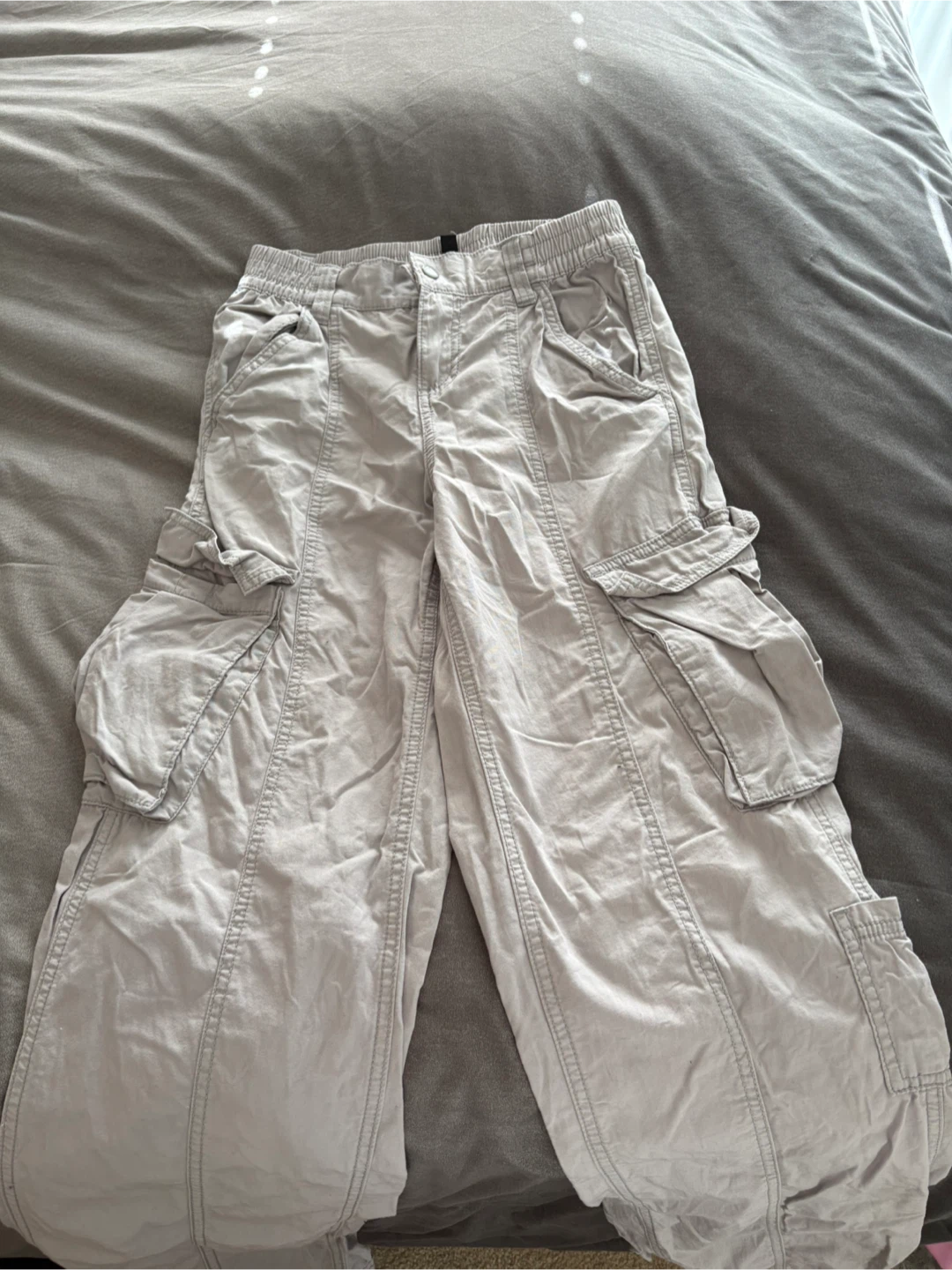 H&M Divided Grey Cargo Pants - photo 3