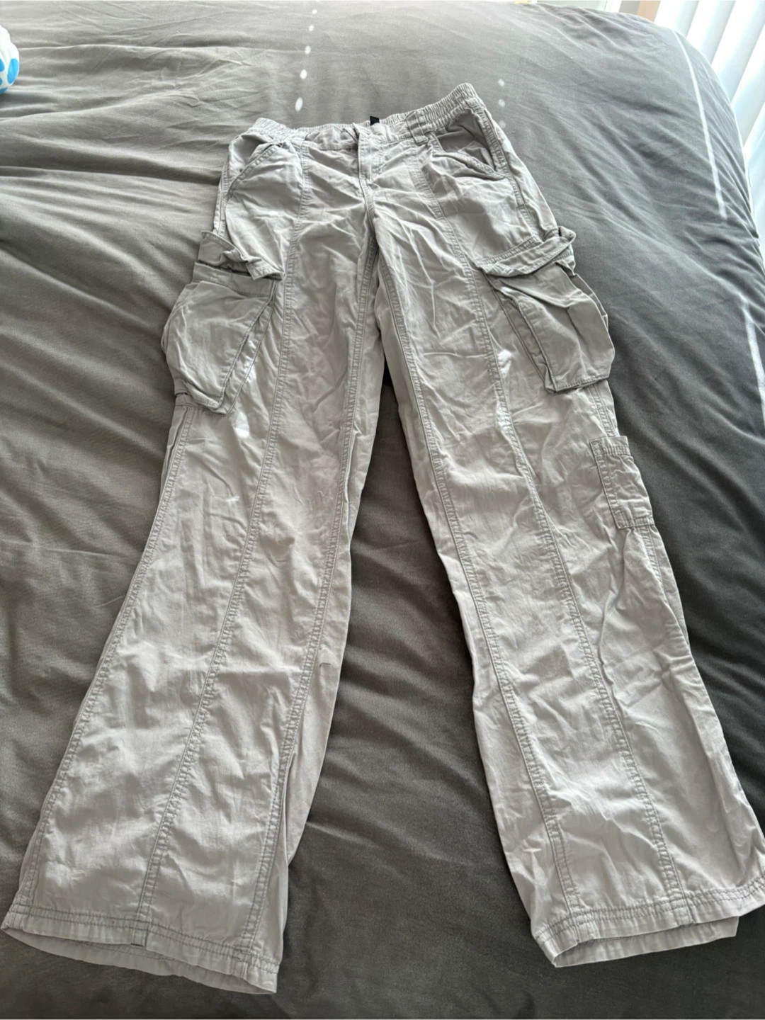 H&M Divided Grey Cargo Pants