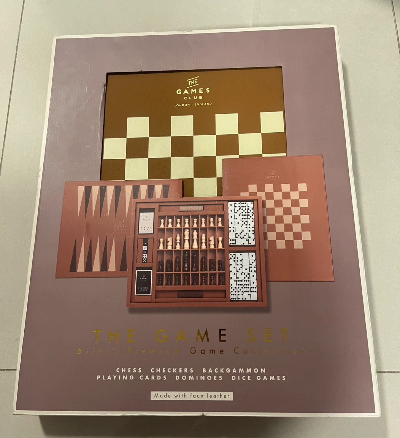 The Games Club 6-in-1 Premium Game Collection Set