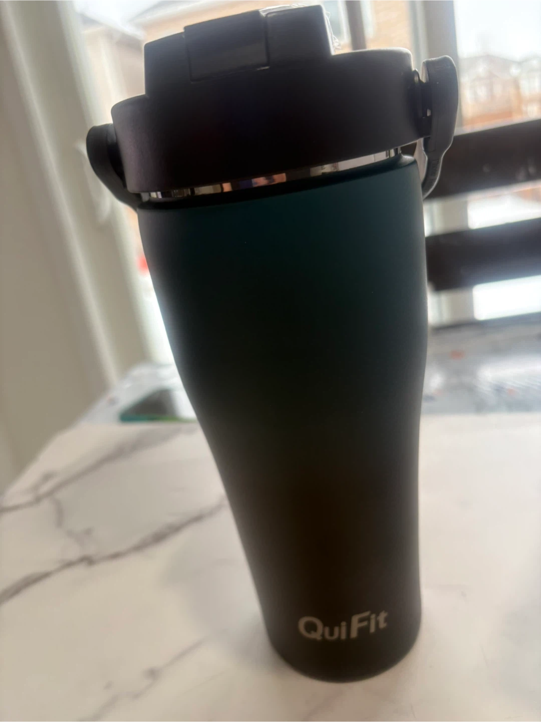 QuiFit 1L Stainless Steel Thermos – 12H Hot / 24H Cold - photo 2