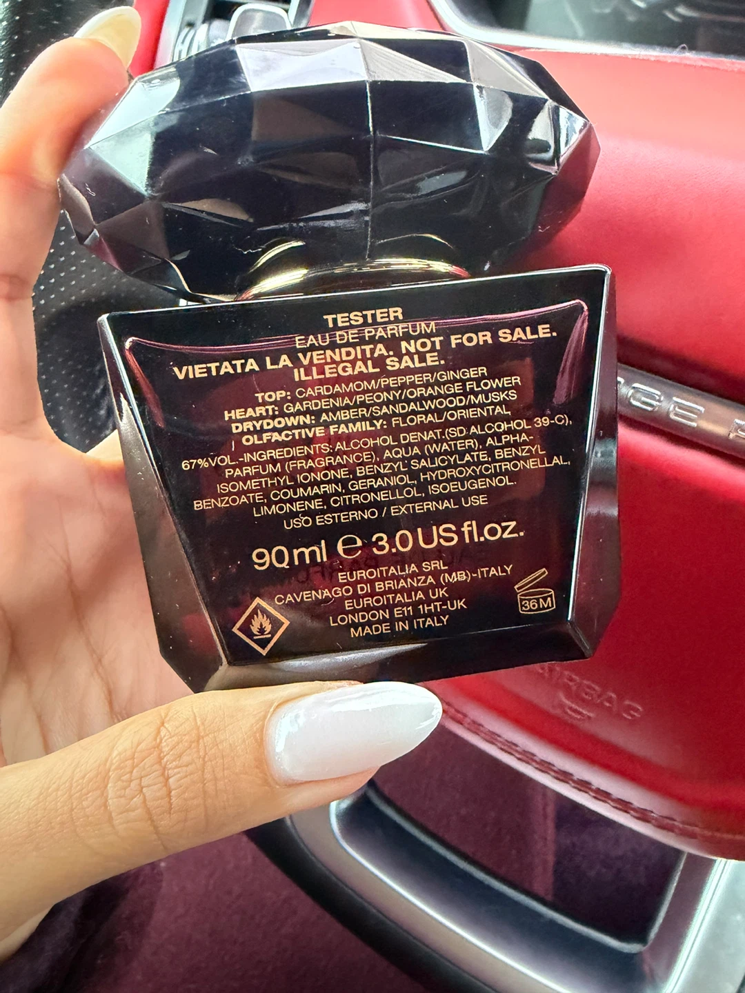 Versace Crystal Noir Eau de Parfum 90ml - photo 3