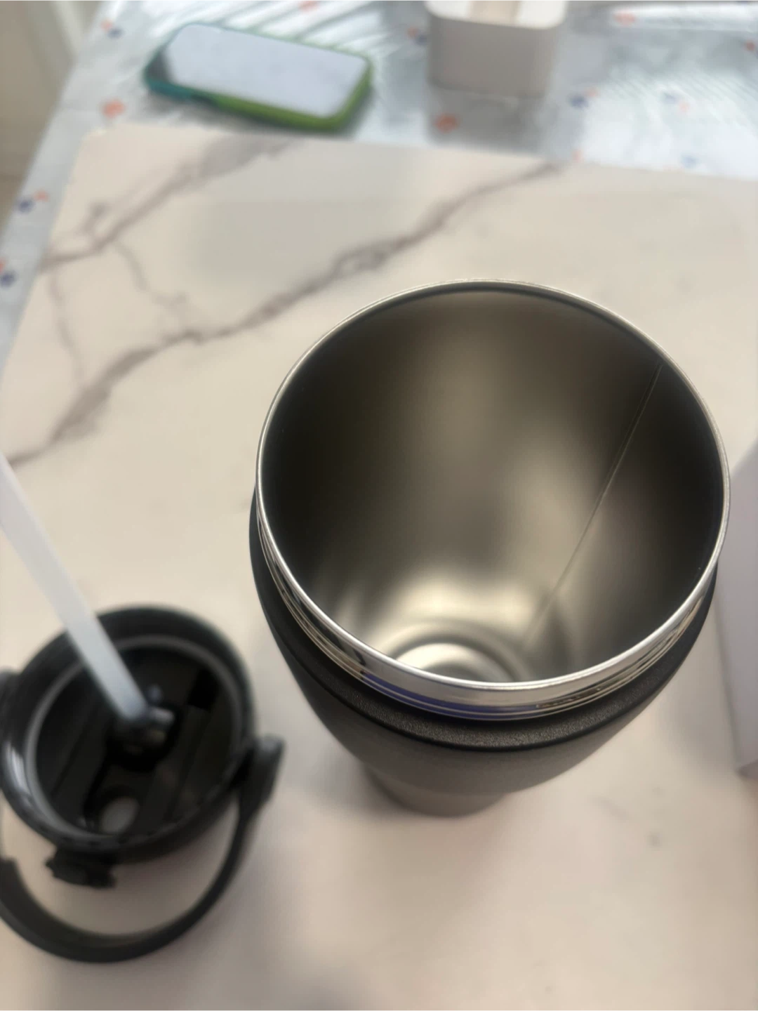 QuiFit 1L Stainless Steel Thermos – 12H Hot / 24H Cold - photo 4