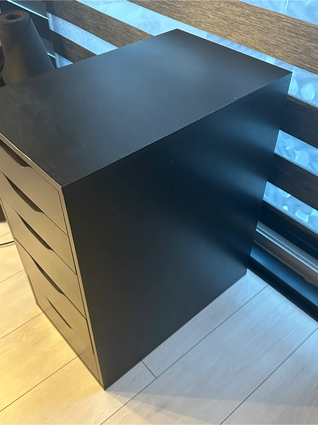 Ikea Alex Drawer Unit Black - photo 2