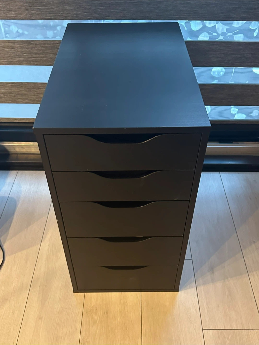 Ikea Alex Drawer Unit Black