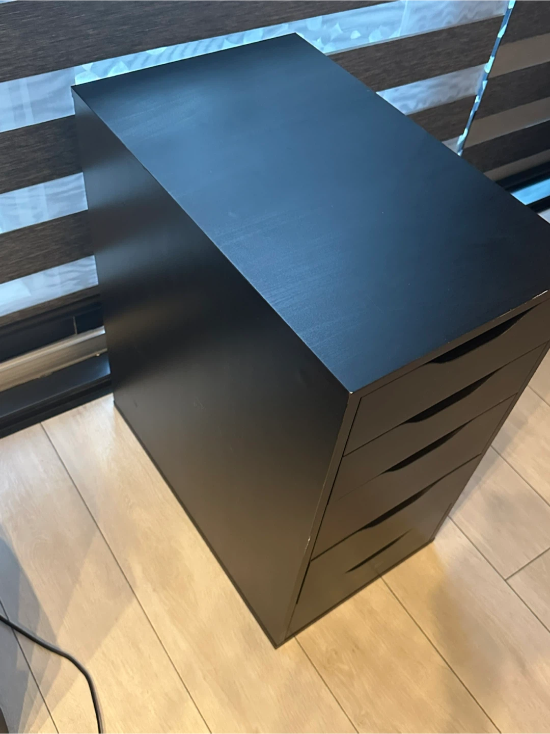 Ikea Alex Drawer Unit Black - photo 3