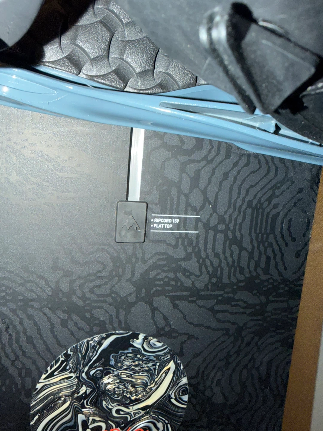 Burton Ripcord 159 Snowboard with Salomon Rhythm Bindings - photo 2