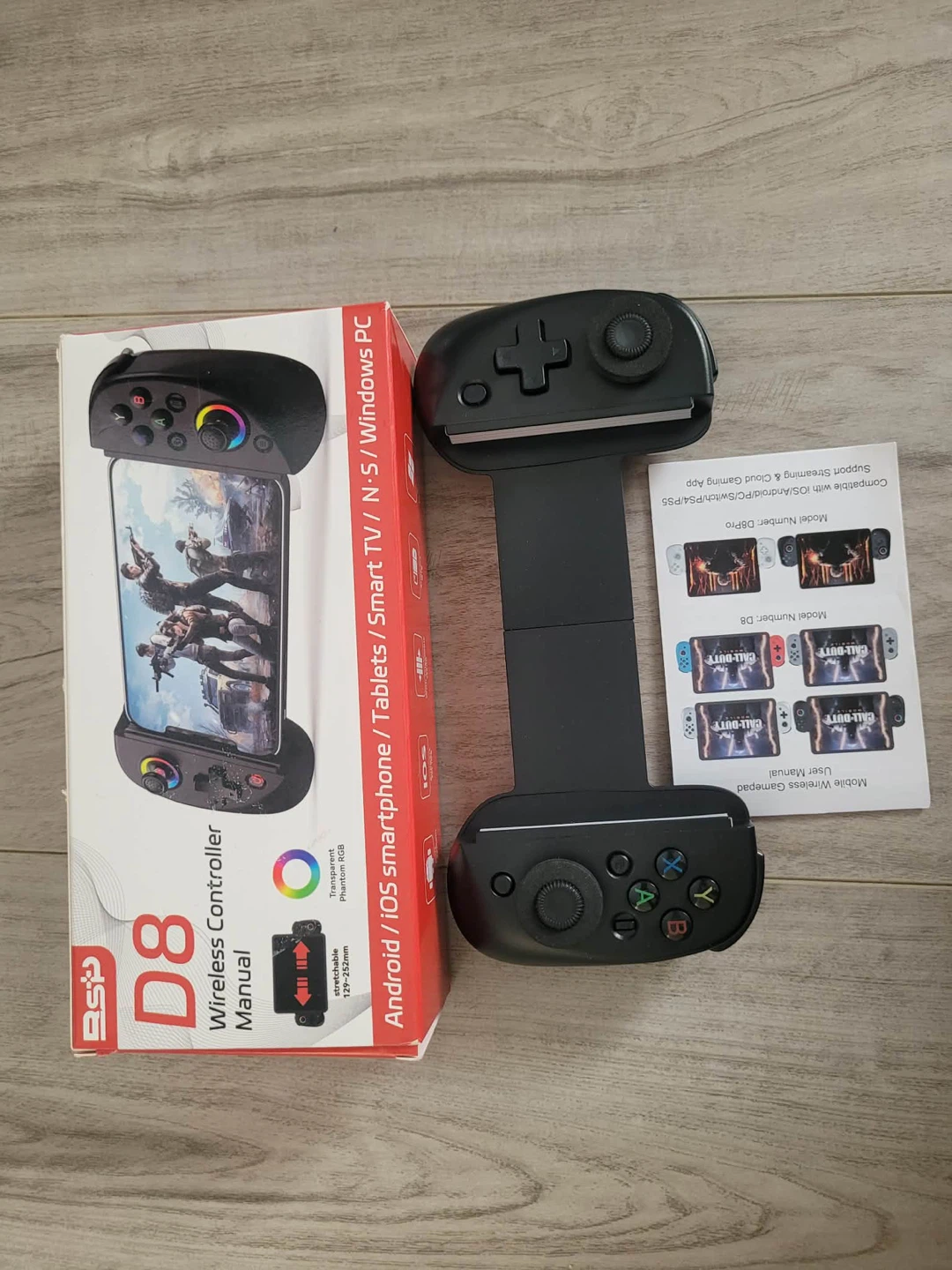 BSH D8 Wireless Mobile Game Controller - photo 5